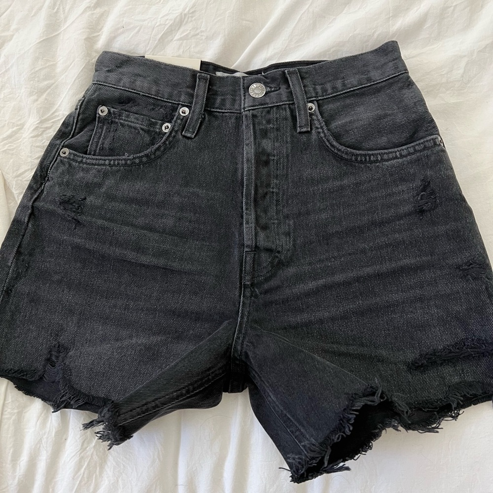 Agolde Riley Shorts - Picture 2 of 4